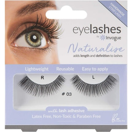 Invogue Naturalise False Eyelashes #3