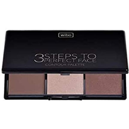 Wibo 3 Steps To Perfect Face Contour Palette - Dark 10g