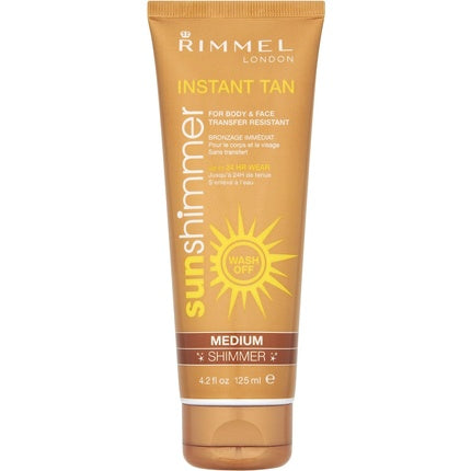 Sunshimmer Instant Tan Makeup Medium Shimmer 125ml