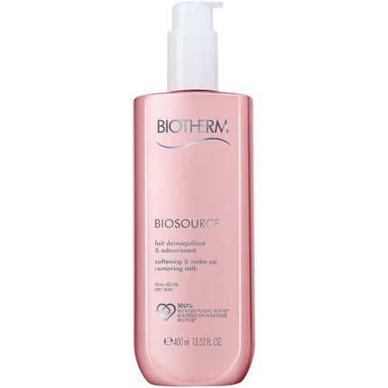 Biosource Softening & Make-up Removing Milk Dry Skin 400ml