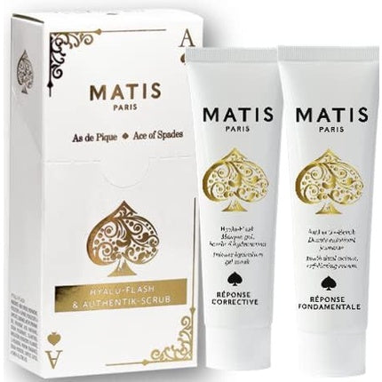 Matis Ace of Spades Gift Set Hyalu-Flash 20ml Authentik Scrub 20ml