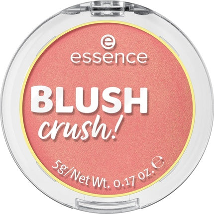 essence BLUSH crush! Rouge No. 40 Nude High Pigment Instant Result Shimmering Matte Vegan Oil-Free Perfume-Free Alcohol-Free 5g
