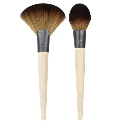 EcoTools Define & Highlight Duo Makeup Brush Set for Powder, Bronzer, & Highlighter - 2 Count