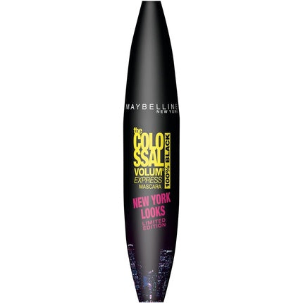 Maybelline Colossal Volume Express Mascara 100% Black Limited Edition New York Looks
