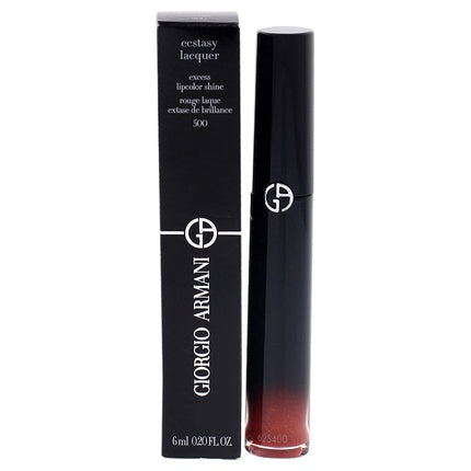 Giorgio Armani Ecstasy Lacquer Excess Lipcolor Shine 500 Vintage Women Lip Gloss 0.2 oz