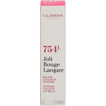 Clarins Joli Rouge Lacquer 754 L Deep Red 1.0oz/3g