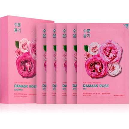 HOLIKA HOLIKA Pure Essence Damask Rose Sheet Mask Pack 5x23ml