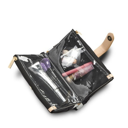 Gillian Jones The Weekender Makeup Bag In Daisy Print