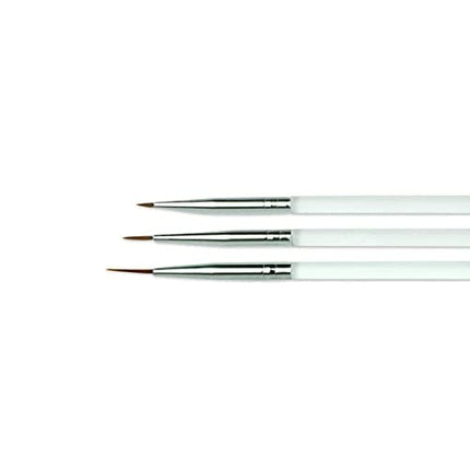 NEONAIL Decorating Brush Set - Pack of 3