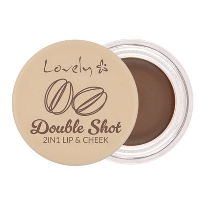 Lovely Double Shot 2in1 Cheek Blush Lip Balm