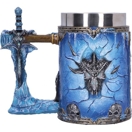 Nemesis Now World of Warcraft The Lich King Tankard - Blue Resin