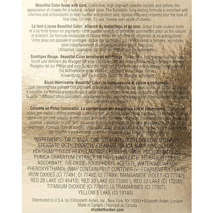 Elizabeth Arden Beautiful Color Cheekcolor Powder Blush Terrarose