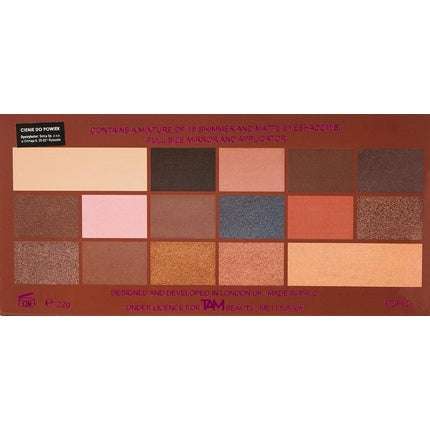 I Heart Revolution Salted Caramel Chocolate Eyeshadow Palette 14 Shades 22g