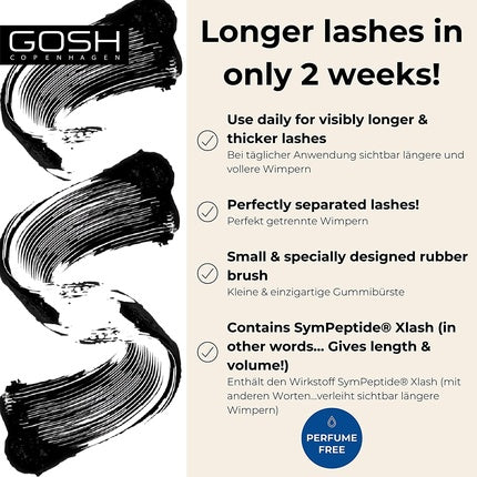 The Secret Of Growth Mascara Longer Lashes Black 10ml