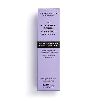 Revolution Skincare 1% Bakuchiol Serum Gentle Fine Line Correcting Serum 1.01oz