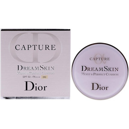Dior全部捕获Dreamskin湿与完美的垫子SPF50 nr.10 15 g