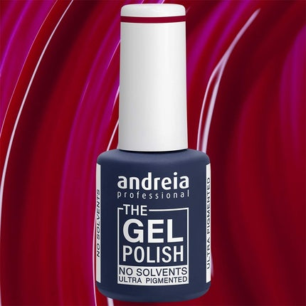 Andreia Professional The Gel Polish Solvent and Odor Free Gel Colour G22 Red Shades of Pink
