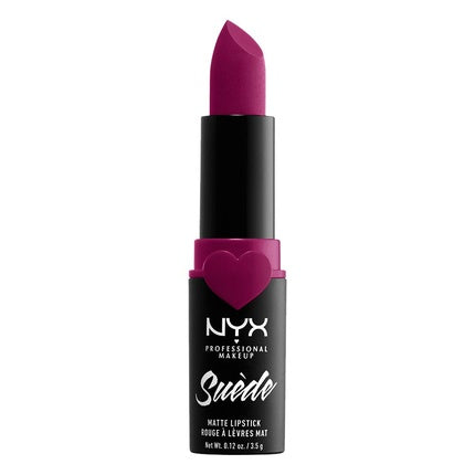 NYX Professional Makeup Suede Matte Lipstick Sweet Tooth Fuchsia