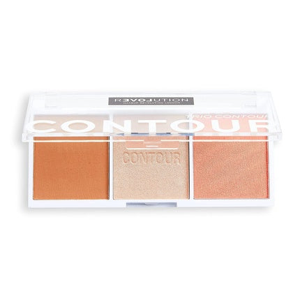 Revolution Relove Trio Contour Palette in Sugar