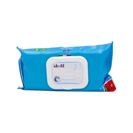 Idrofil Srl 3 In 1 Cleansing Wipes - 40 Pieces