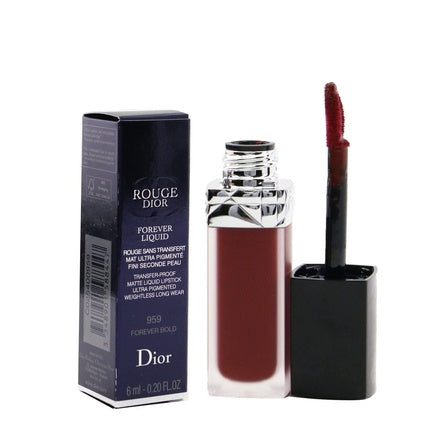 Dior Rouge Dior Forever Liquid Matte Lipstick 959 Forever Bold 6ml