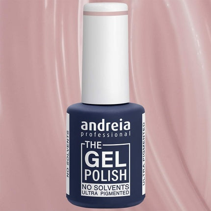 Andreia Professional The Gel Polish Solvent and Odor Free Gel Colour G08 Pink Shades of Nude