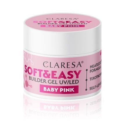 Claresa Builder Gel Soft & Easy Baby Pink 90g