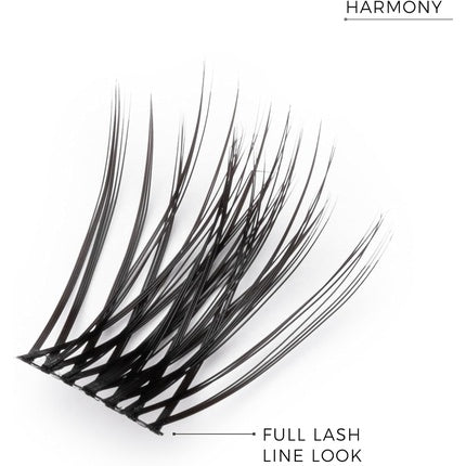 Nanolash Eyelash Artificial Eyelashes In Clusters Harmony 36 Pieces