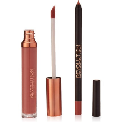 Makeup Revolution London Retro Luxe Matte Lip Kit (5ml)