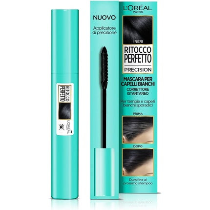 L'Oreal Touch Up Perfect Mascara For Touch Up White Hair Black 8ml