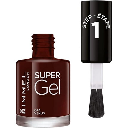 Rimmel London Super Gel Nail Polish 12ml 43 Venus