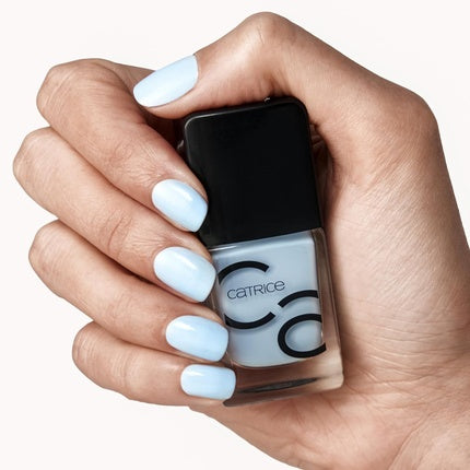 Catrice ICONAILS Gel Lacquer Nail Polish No. 170 Blue Long-Lasting Glossy Acetone-Free Vegan Without Microplastic Particles Without Preservatives 10.5ml