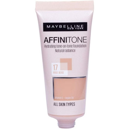 Maybelline Affinitone Unifying Foundation Cream 30ml 17 Rose Beige