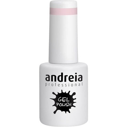 Andreia Semi-Permanent Nail Gel Polish for UV/LED Lamp Intense Shine and 4 weeks Lasting French Manicure Nail Gel Varnish Colour 294 Pink 10.5ml