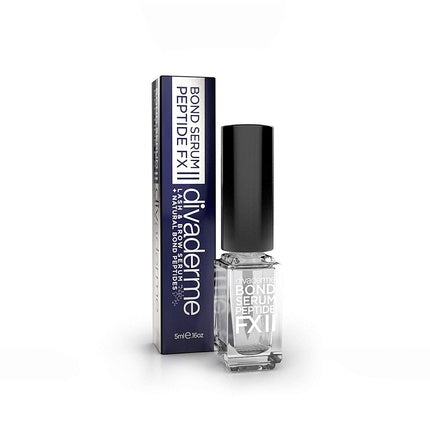 Divaderme Bond Serum Peptide FXII Duo Peptide Fusion for Brows and Lashes - All Natural Organic Eyebrow and Lash Serum - Made in USA