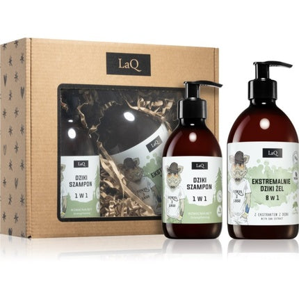LaQ Boar From Forest gift set for body and hair