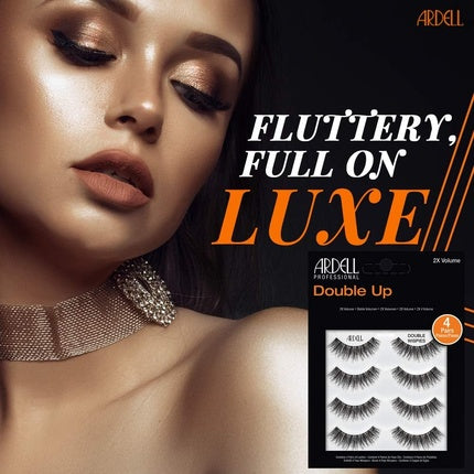 Ardell Double Up Double Wispies False Eyelashes - Pack of 4