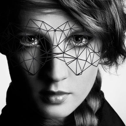 Bijoux Indiscrets Kristine Masquerade Vinyl Eye Mask - Comfortable, Flexible, Reversible