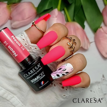 Claresa Neon UV Nail Polish 5ml - Pack of 14