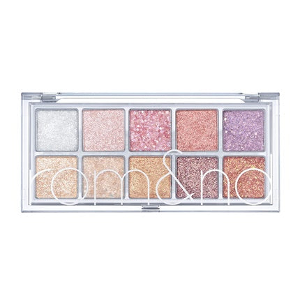 rom&nd Better Than Palette 8g 00 Light & Glitter Garden Eye Makeup Palette with 10 Colors