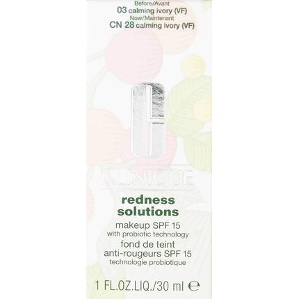 Clinique Redness Solutions Makeup Foundation with SPF 17 30ml Ivory