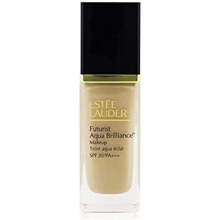 Estee Lauder Futurist Aqua Brilliance Makeup with Intense Moisture Infusion SPF 20 1W1 Bone