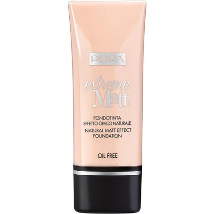 Pupa Extreme Matt Natural Matte Effect Makeup Foundation Sand - 30g
