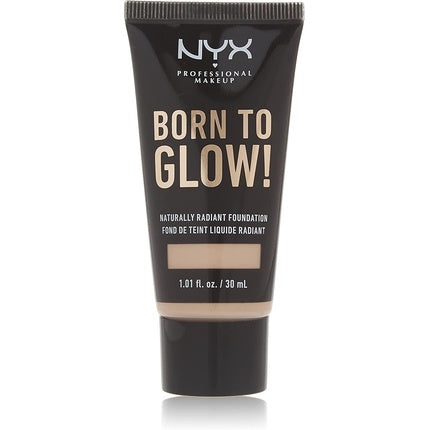 Nyx Born to Glow Naturally Radiant Foundation 16 Nude 30ml