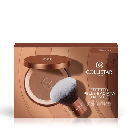 COLLISTAR Terra Tanning Bed Effect Silk 1.1 Maldives Matte with Kabuki Brush