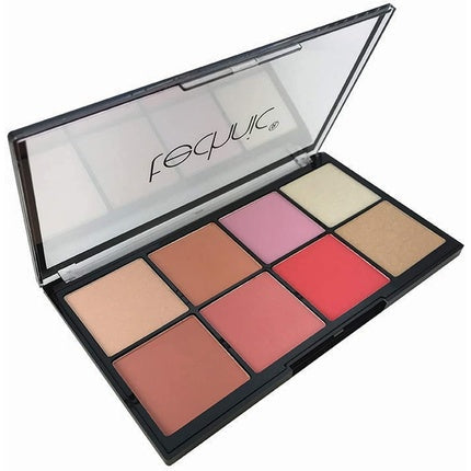 Technic Blusher and Highlighter Makeup Palette Tropical Paradise Matte and Shimmer