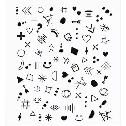 Essence Get Your Ink On Multi-Coloured Nail Stickers