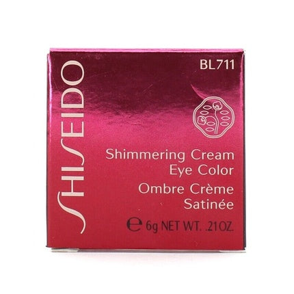 Shiseido Blue Eye Shadow Shimmering Eye Cream Bl711