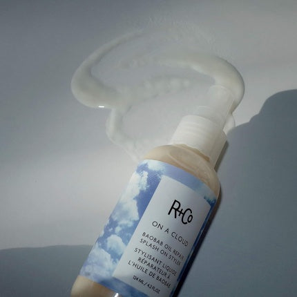 R+Co On A Cloud Baobab Oil Repair Splash On Styler 124ml