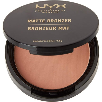 NYX Professional Makeup Matte Body Bronzer Pressed Powder Vegan Formula Light 01 Light